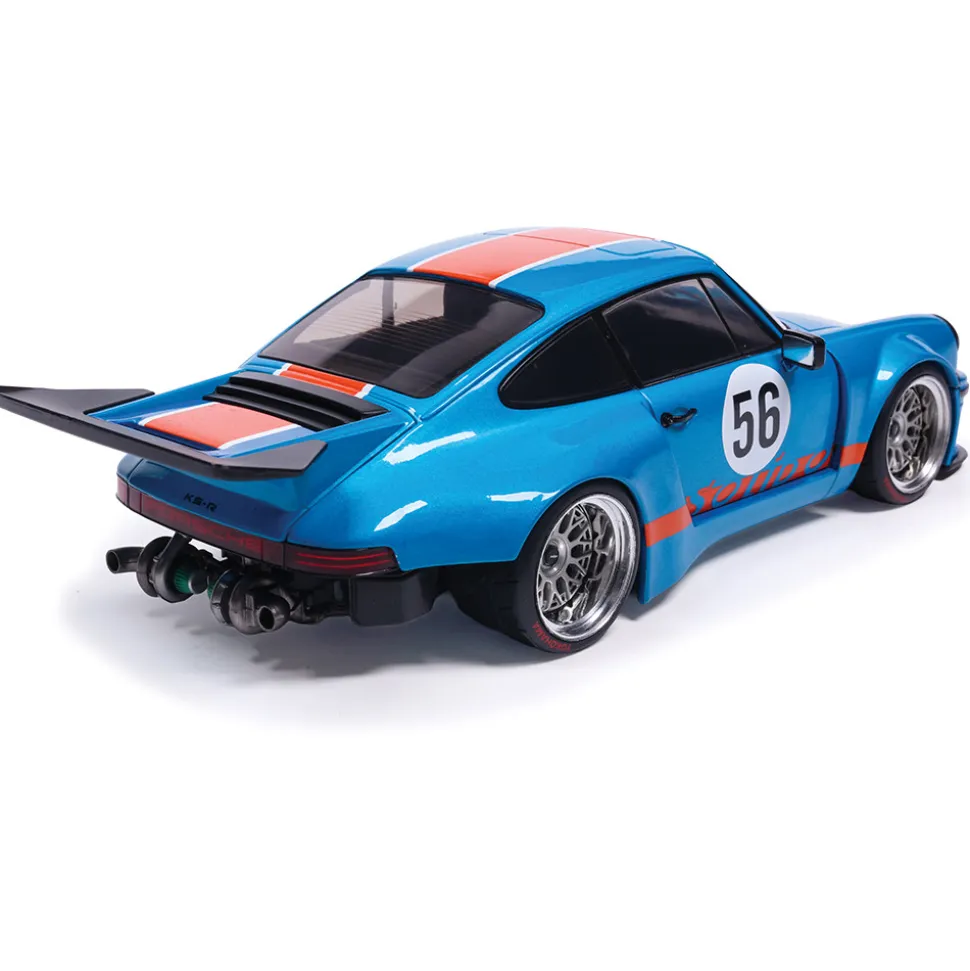 2026 Porsche KS-R by Khyzyl Saleem - Metallic Blue Racer 1:18 Scale Diecast Model Car by Solido