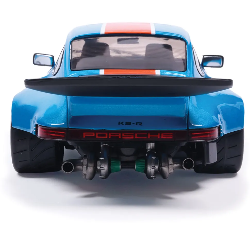 2026 Porsche KS-R by Khyzyl Saleem - Metallic Blue Racer 1:18 Scale Diecast Model Car by Solido