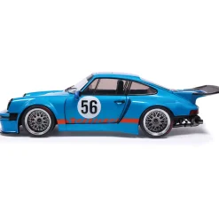 2026 Porsche KS-R by Khyzyl Saleem - Metallic Blue Racer 1:18 Scale Diecast Model Car by Solido