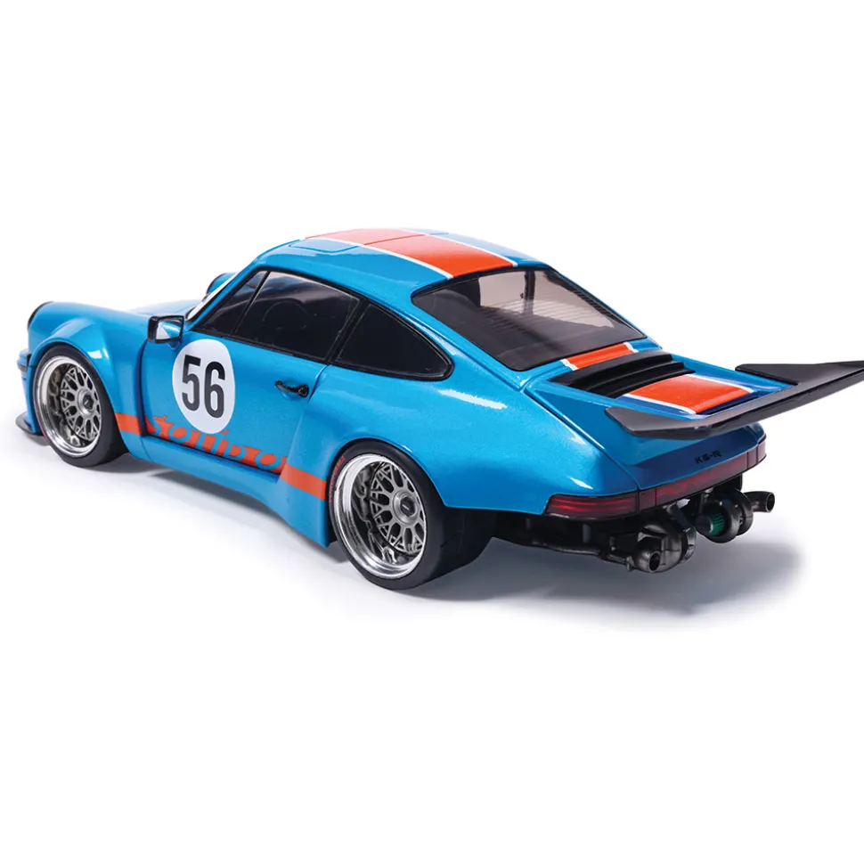 2026 Porsche KS-R by Khyzyl Saleem - Metallic Blue Racer 1:18 Scale Diecast Model Car by Solido
