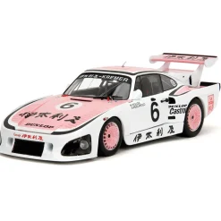 1981 Porsche 935 K3 - White 1:18 Scale Diecast Model Car by Pink Slips