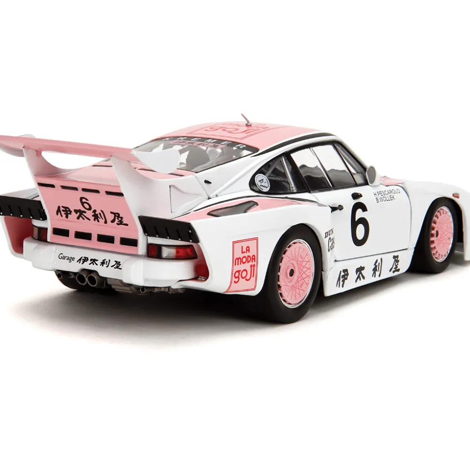 1981 Porsche 935 K3 - White 1:18 Scale Diecast Model Car by Pink Slips