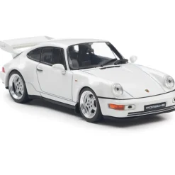 1994 Porsche 911 (964) RS 3.8 - Grand Prix White 1:43 Scale Diecast Model Car by Solido