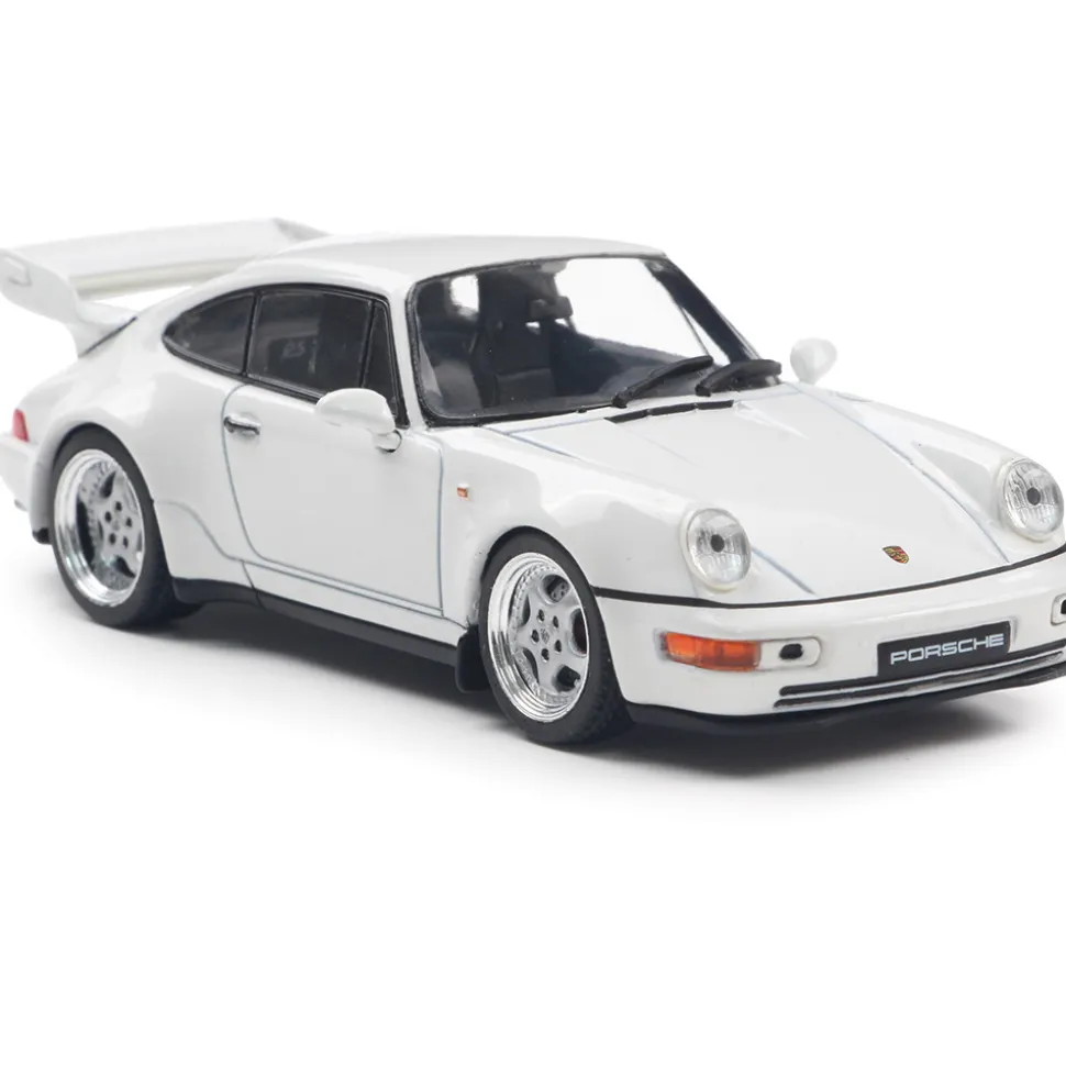 1994 Porsche 911 (964) RS 3.8 - Grand Prix White 1:43 Scale Diecast Model Car by Solido