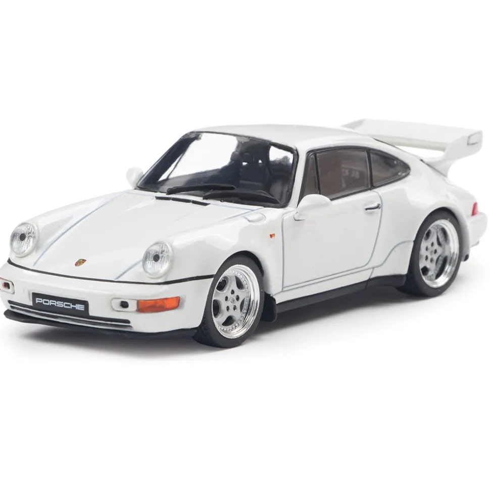 1994 Porsche 911 (964) RS 3.8 - Grand Prix White 1:43 Scale Diecast Model Car by Solido