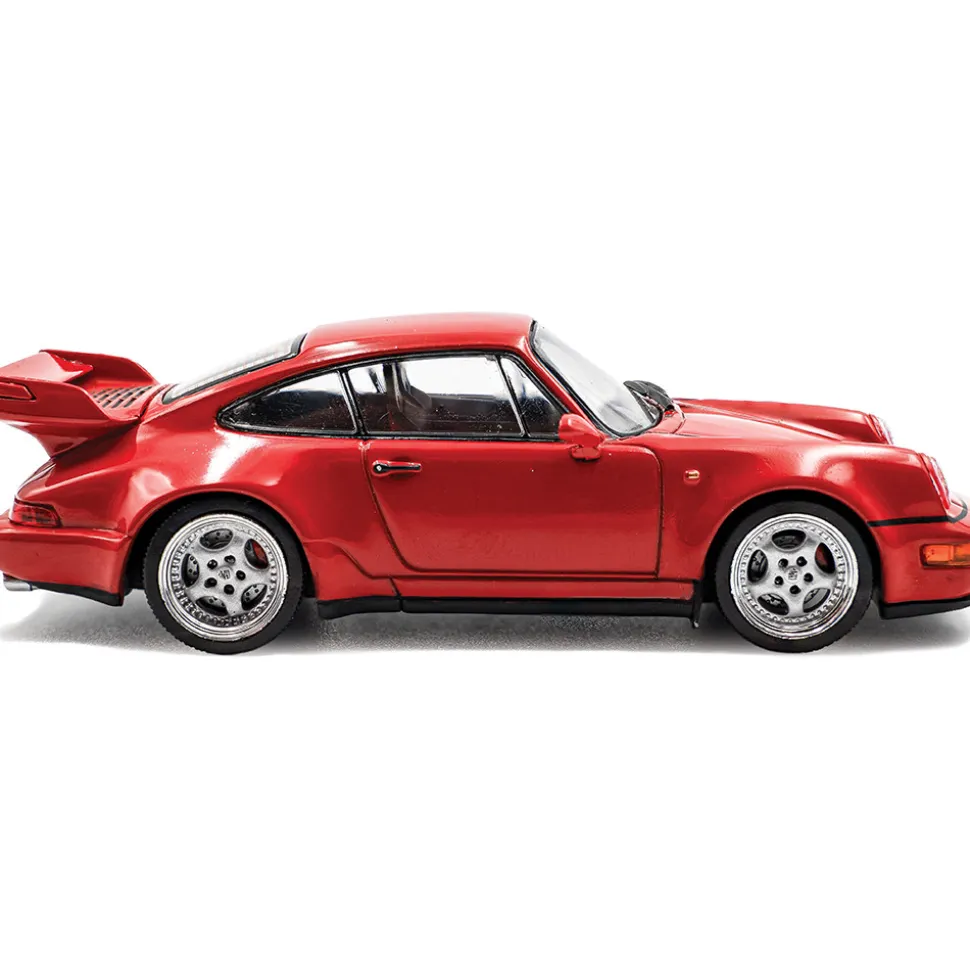 1994 Porsche 911 (964) RS 3.8 - Guards Red 1:43 Scale Diecast Model Car by Solido