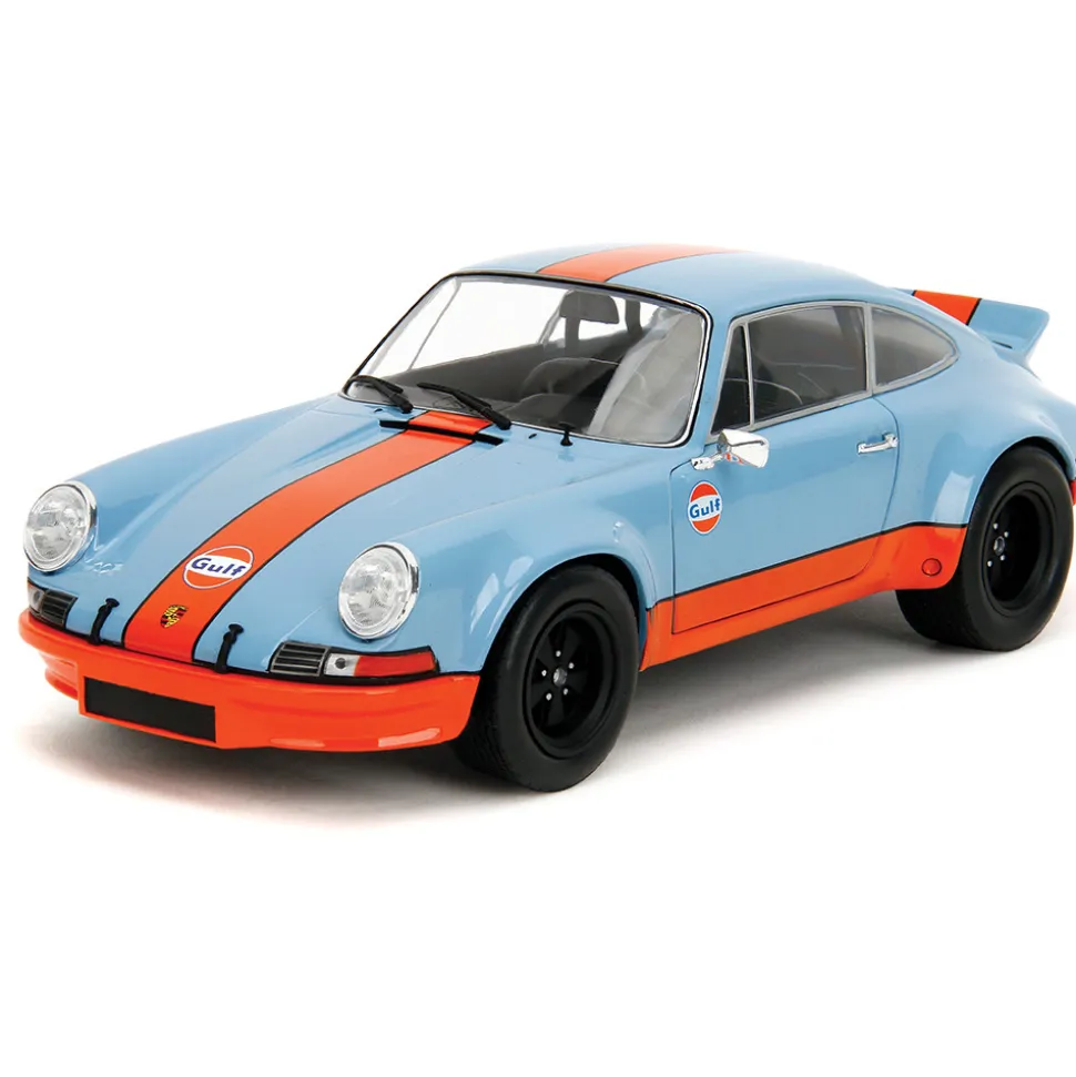 1973 Porsche 911 RSR - Gulf Oil 1:18 Scale Diecast Model Car by Pink Slips