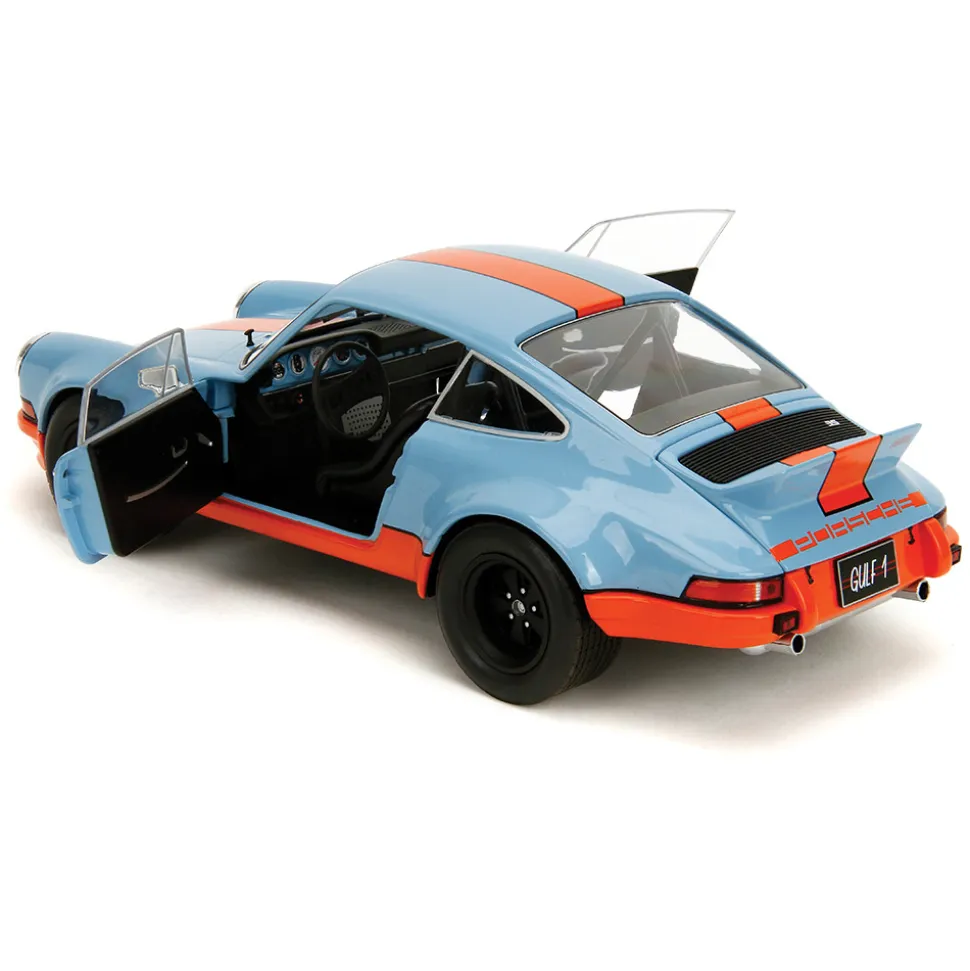 1973 Porsche 911 RSR - Gulf Oil 1:18 Scale Diecast Model Car by Pink Slips