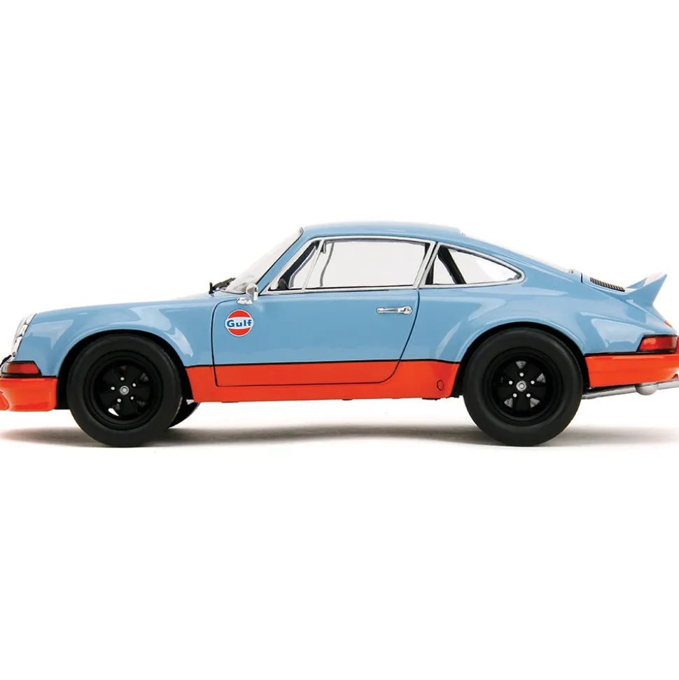 1973 Porsche 911 RSR - Gulf Oil 1:18 Scale Diecast Model Car by Pink Slips