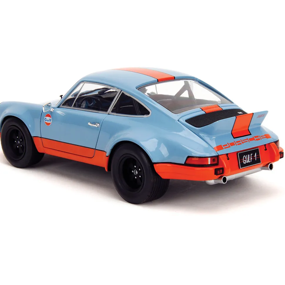 1973 Porsche 911 RSR - Gulf Oil 1:18 Scale Diecast Model Car by Pink Slips