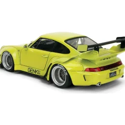 Porsche RWB Genki - Yellow 1:18 Scale Diecast Model Car by Pink Slips