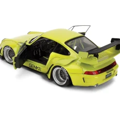 Porsche RWB Genki - Yellow 1:18 Scale Diecast Model Car by Pink Slips