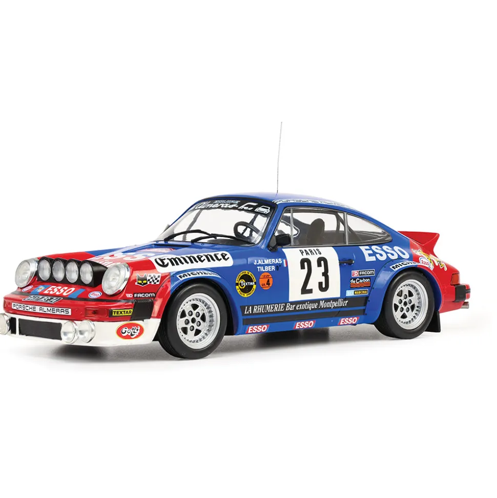 1981 Porsche 911 SC GR.4 - Blue 1:18 Scale Diecast Model Car by IXO Models