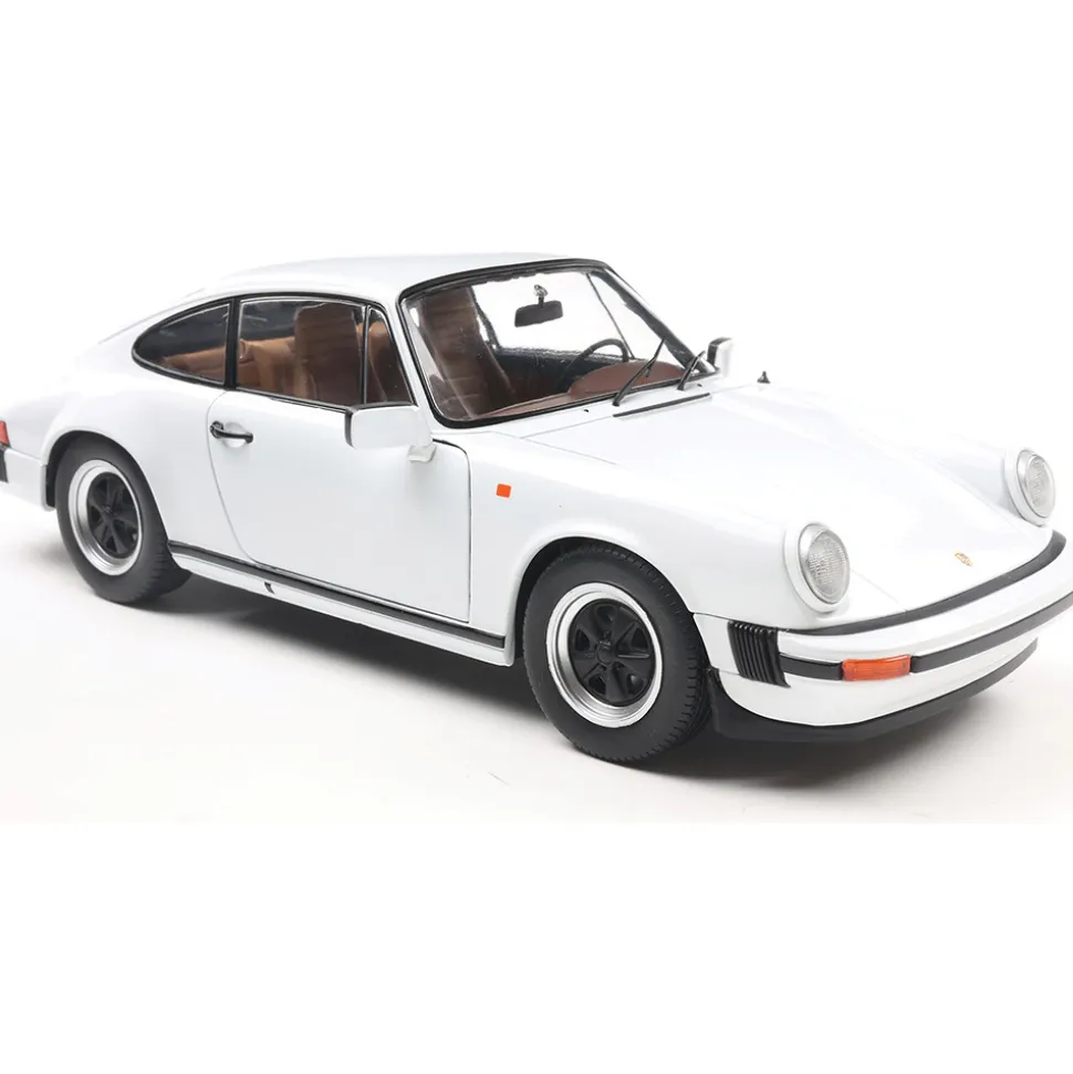 1974 Porsche 911 (930) 3.0 SC - White 1:18 Scale Diecast Model Car by Solido