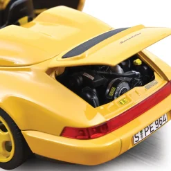 1993 Porsche 911 Speedster - Speed Yellow 1:18 Scale Diecast Model Car by Norev