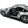 1996 Porsche 911 (993) 4S - Polar Silver 1:18 Scale Diecast Model Car by Solido