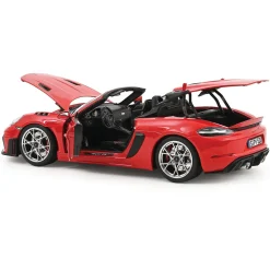 2023 Porsche 718 Spyder RS - Guards Red 1:18 Scale Diecast Model Car by Norev