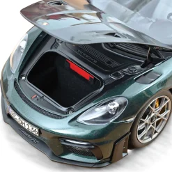 2023 Porsche 718 Spyder RS w/ Weissach Pack - Forest Green 1:18 Scale Diecast Model Car by Norev
