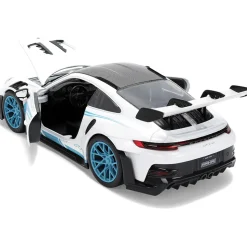 2007 Porsche 911 Turbo 997 - White #12 1:24 Scale Diecast Model Car by Jada Toys