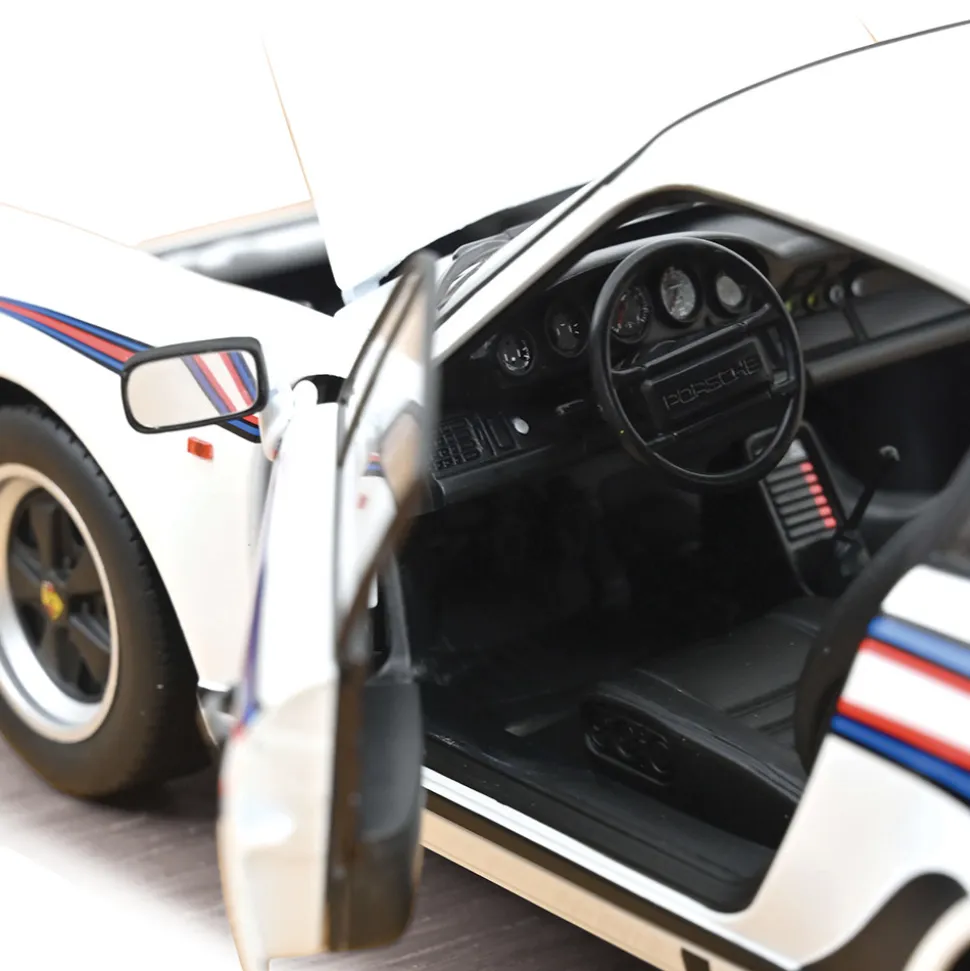 1980 Porsche 911 Turbo 3.3 - White 1:18 Scale Diecast Model Car by Norev