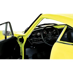 Porsche 911 - Yellow 1:8 Scale Diecast Model Car by IXO Models