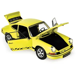Porsche 911 - Yellow 1:8 Scale Diecast Model Car by IXO Models
