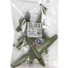 Prop Plane and Fighter Jet 1/50 Plastic Set Tim Mee (67900) 1:50 scale Plastic by Tim Mee