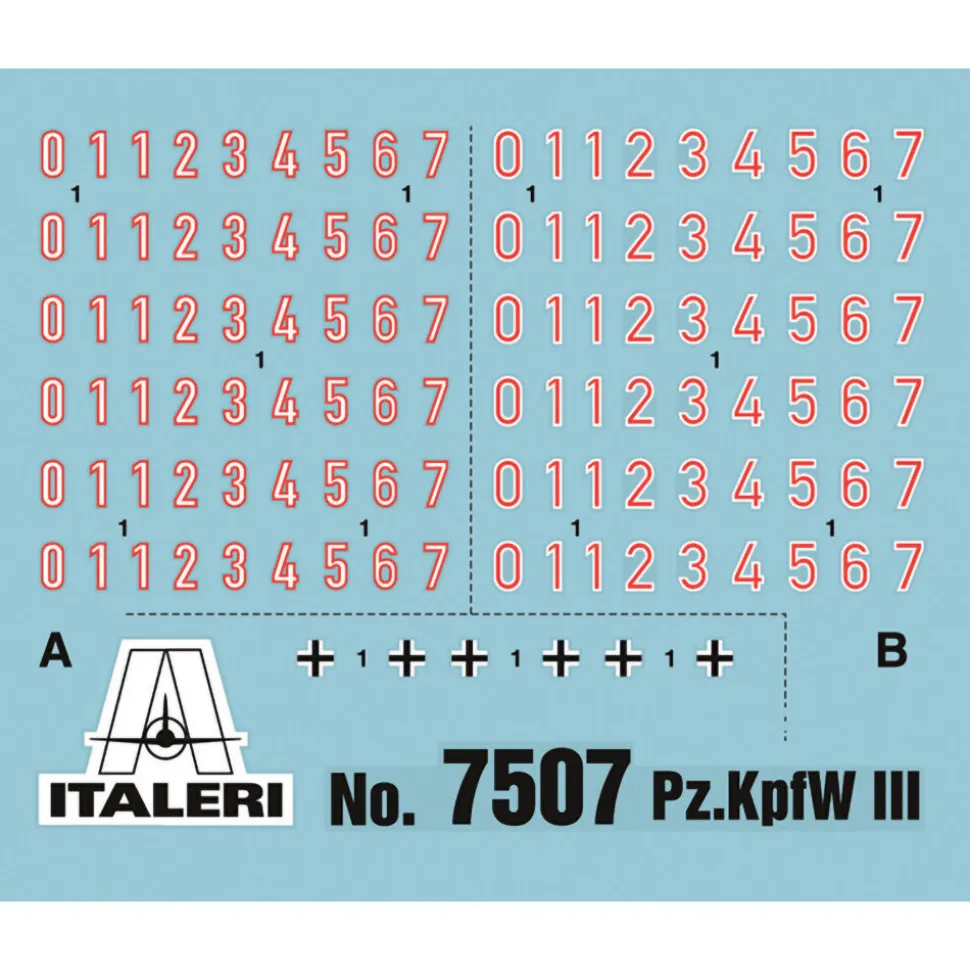 Pz.Kpfw. III Ausf. J 1/72 Kit 1:72 Scale Plastic Model Kit by Italeri