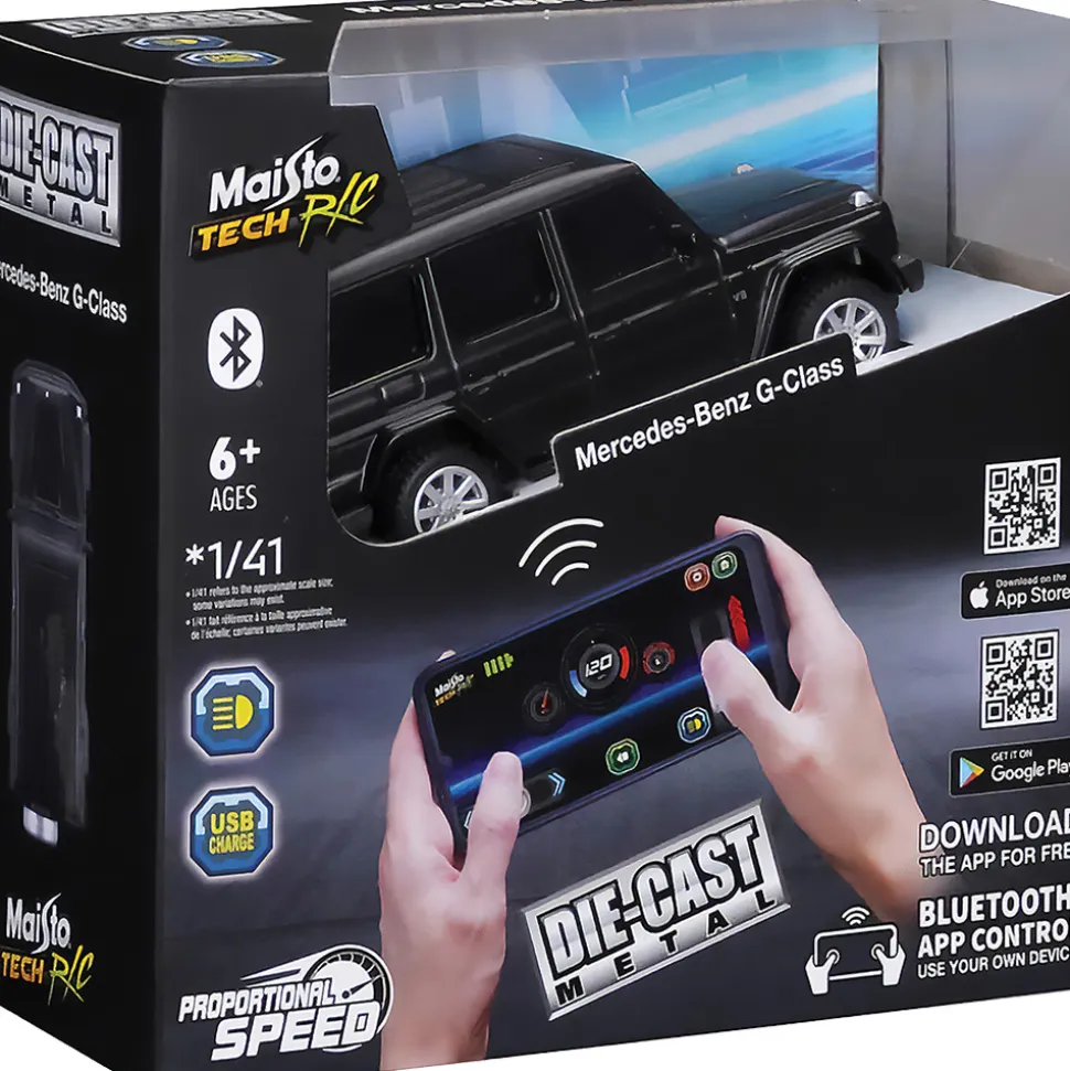 Radio Control Mini Metal Mercedes G-Class 1:41 Scale Radio Control Diecast Model Car by Maisto