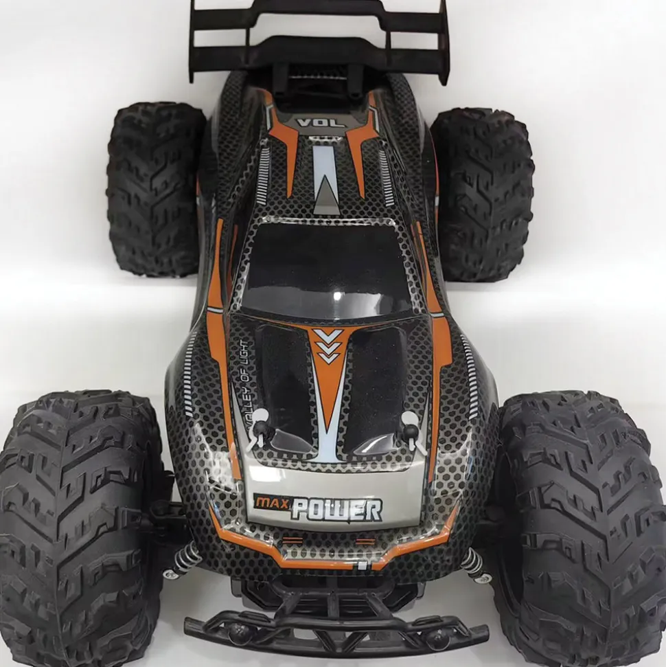 R/C 2.4 GHz High Speed Off-Road Car with Lights 1:10 Scale Radio Control Car by New Capable