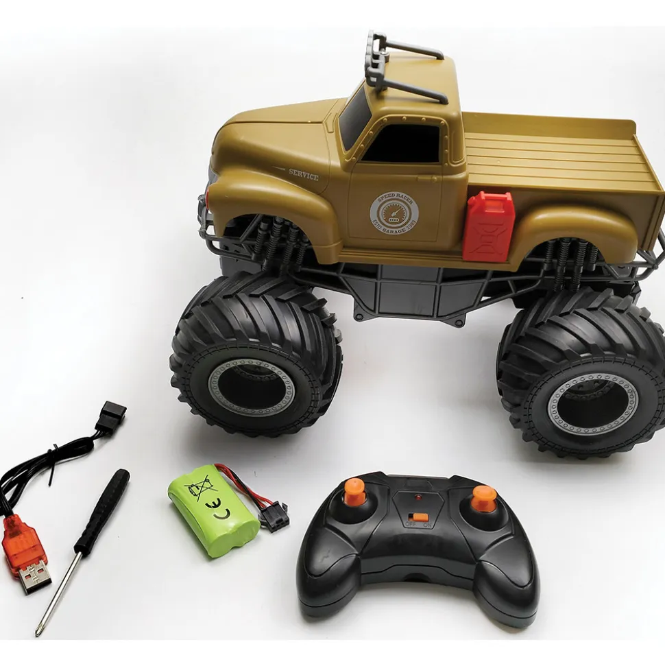 R/C 2.4 GHz Vintage Off-Road Pickup 1:16 Scale Radio Control Truck by New Capable