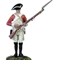 43rd Regiment of Foot, Priming Musket, 1780 1/30 Figure William Britain (16214) 1:30 scale by William Britain