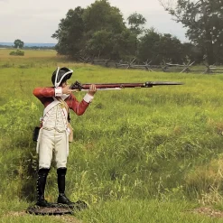 43rd Regiment Standing Firing 1/30 Figure - 1780 WILLIAM BRITAIN (16217) 1:30 scale Metal by William Britain