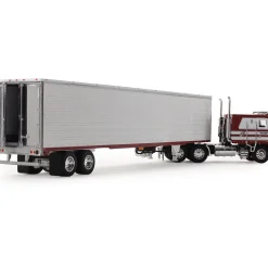 Red's Favorites - Jim Skrinar Kenworth K100 COE Flat Top & 53' Utility Reefer Trailer 1:64 Scale Diecast Model Truck by First Gear