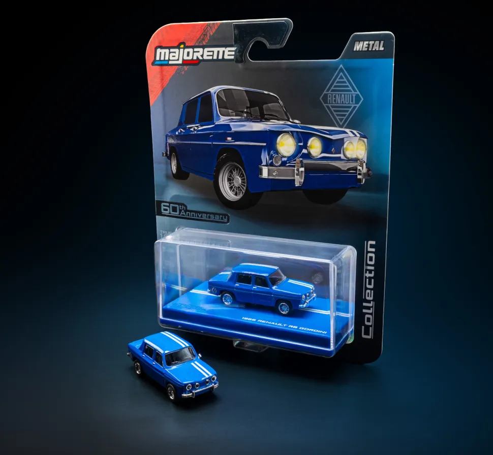 1966 Renault R8 Gordini 1:64 Scale Diecast Model Car by Jada Toys