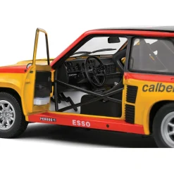 1980 Renault 5 Turbo Yellow #4 Ragnotti/Andrie Tour De Corse 1:18 Scale Diecast Model Car by Solido