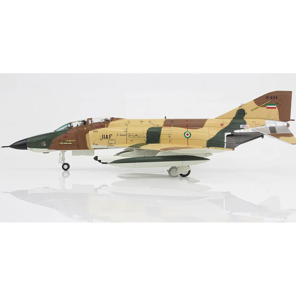 RF-4E Phantom II 1/72 Die Cast Model - HA19072 IIAF, 1970s 1:72 Scale Metal by Hobby Master