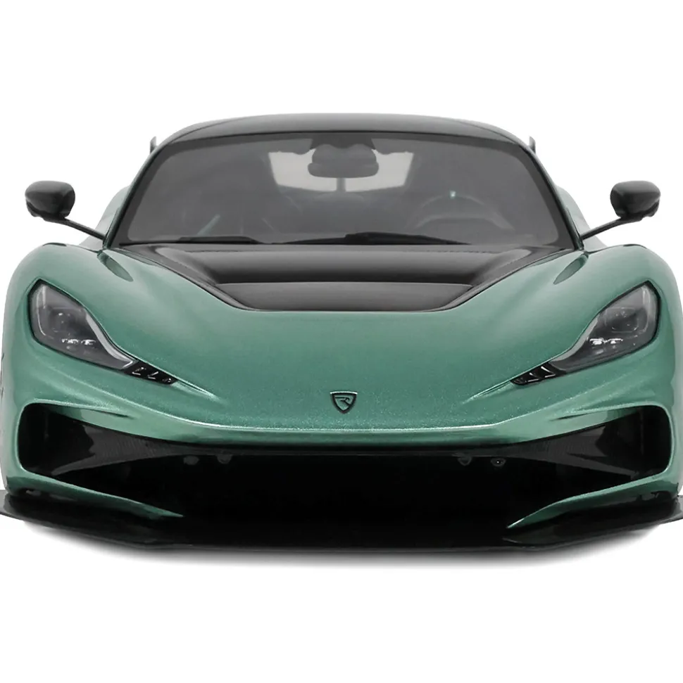 2024 Rimac Nevera R - R-Green 1:18 Scale Cast Resin Model Car by GT Spirit