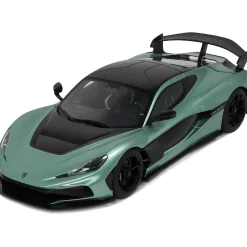2024 Rimac Nevera R - R-Green 1:18 Scale Cast Resin Model Car by GT Spirit
