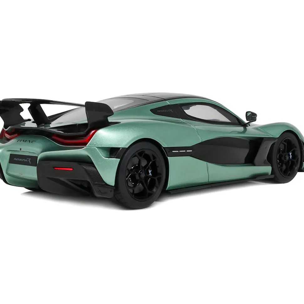 2024 Rimac Nevera R - R-Green 1:18 Scale Cast Resin Model Car by GT Spirit
