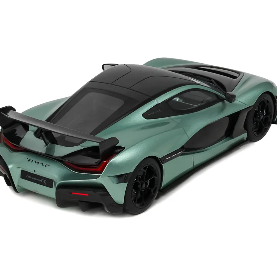 2024 Rimac Nevera R - R-Green 1:18 Scale Cast Resin Model Car by GT Spirit