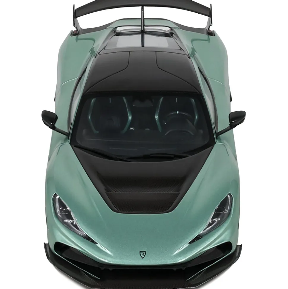 2024 Rimac Nevera R - R-Green 1:18 Scale Cast Resin Model Car by GT Spirit