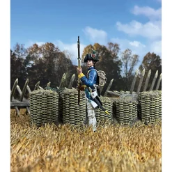 Royal Deux-Ponts Standing Defending 1/30 Figure WILLIAM BRITAIN (16182) 1:30 scale Metal by William Britain
