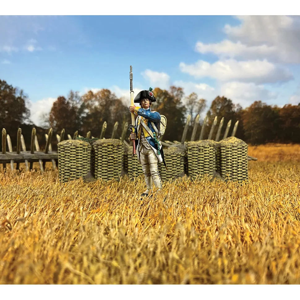 Royal Deux-Ponts Standing Make Ready 1/30 Figure WILLIAM BRITAIN (16185) 1:30 scale Metal by William Britain