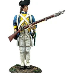 Royal Deux-Ponts Standing Reaching for Cartridge 1/30 Figure WILLIAM BRITAIN (16184) 1:30 scale Metal by William Britain