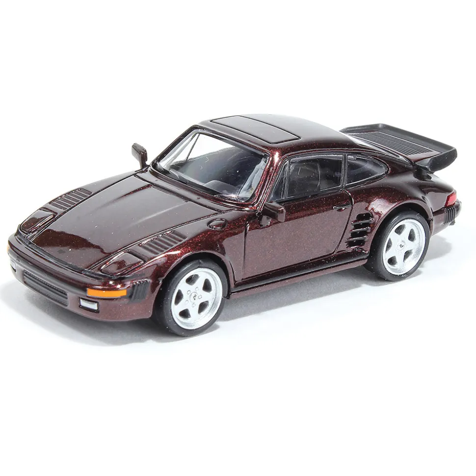 1986 RUF BTR Slantnose Porsche - Ruby Red Metallic 1:64 Scale Diecast Model Car by Paragon Models