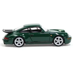 1987 RUF CTR Porsche Yellowbird - Irish Green 1:64 Scale Diecast Model Car by Paragon Models
