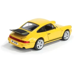 1987 RUF CTR Porsche Yellowbird - Yellow 1:64 Scale Diecast Model Car by Paragon Models