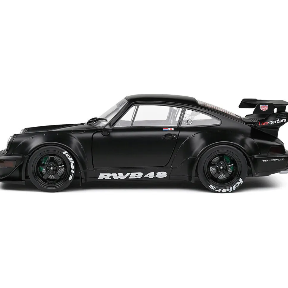 2016 RWB Bodykit - Darth Vader Black 1:18 Scale Diecast Model Car by Solido