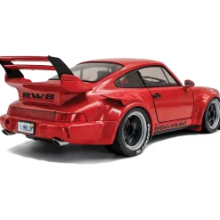 2024 RWB Porsche Bodykit Taikano Kaishin - Red 1:18 Scale Diecast Model Car by Solido